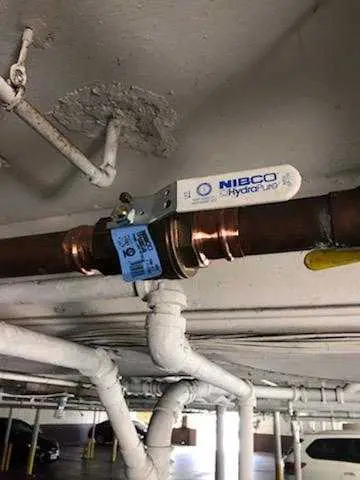 Copper pipe repair and valve work for Backflow Testing in Browns